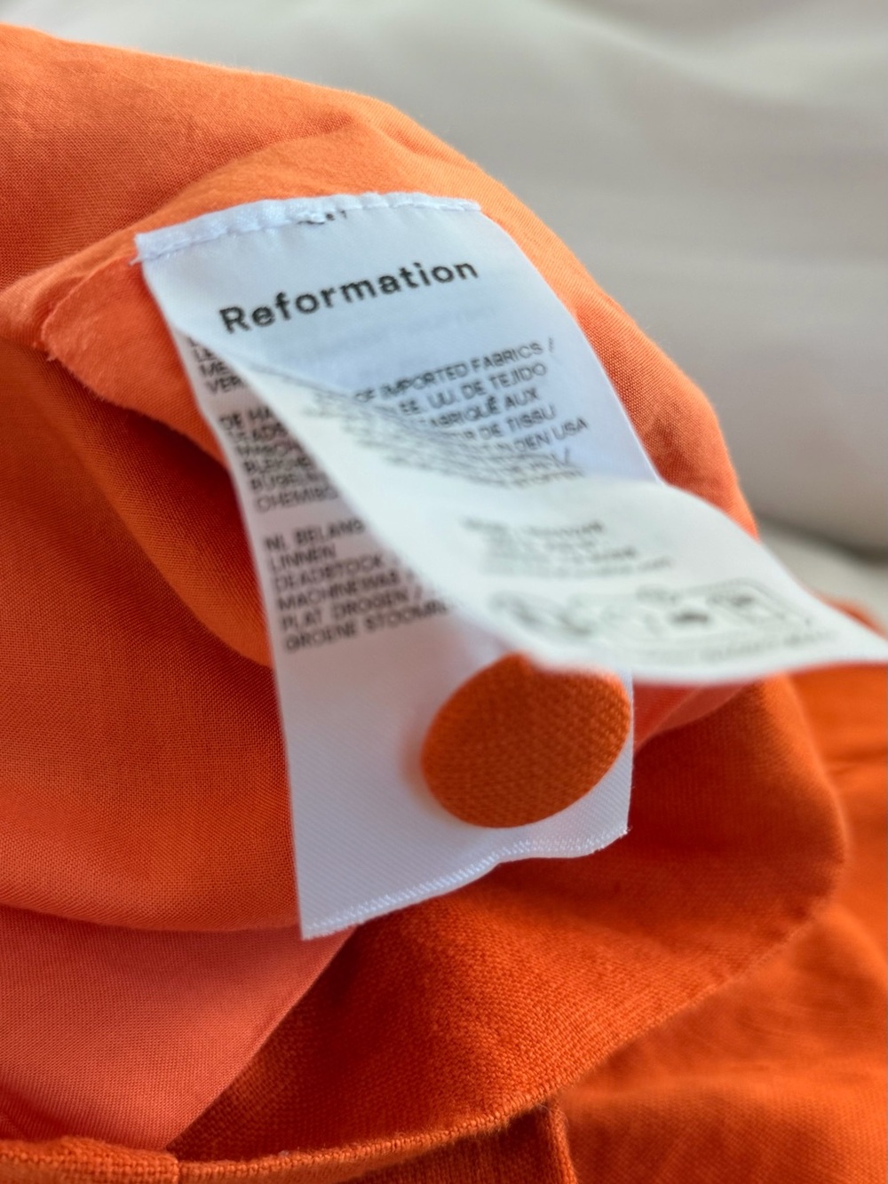 Reformation Linen Pola Dress - Picture 4 of 6